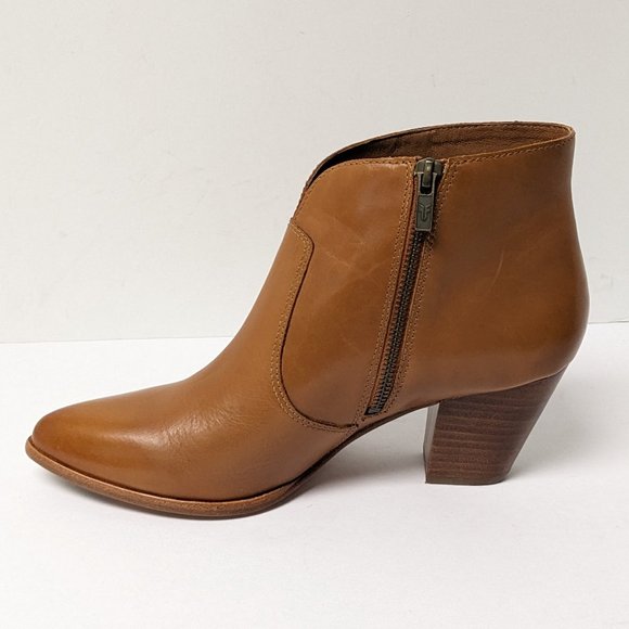 Frye Jennifer Ankle Booties, Brown Leather, Women's 9.5 M - Picture 5 of 7